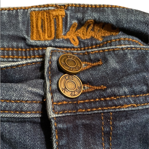 KUT From The Kloth Cameron Cuff Cropped Jeans - 6 - Picture 9 of 15